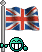 Smiley drapeau pays Grande Bretagne