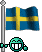 Smiley drapeau pays Suede