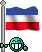 Smiley drapeau pays Yougoslavie