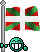 Smiley drapeau pays Basque