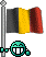 Smiley drapeau pays Belgique