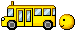 Smiley école bus scolaire