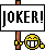 Smiley message joker