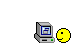 Smiley ordinateur erreur ecran bleu